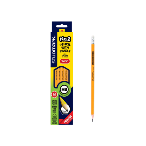 LAPIZ AMARILLO C- BORRADOR STUDMARK (CJ 12)