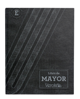 [OFF-SV-1212] LIBRO MAYOR 100 FOLIOS VEROLIZ