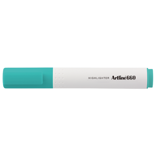 MARCADOR FOSFORESCENTE ARTLINE 660 VERDE PASTEL