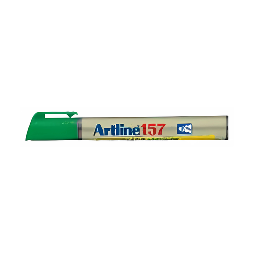 [OFF-157V] MARCADOR P/PIZARRA DESECH. BALA ARTLINE 157 VERDE