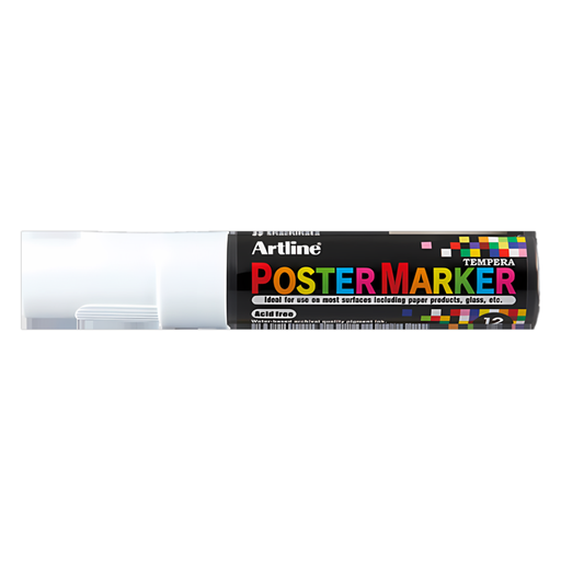 [OFF-30B] MARCADOR POSTERS ARTLINE PUNTA 30MM BLANCO