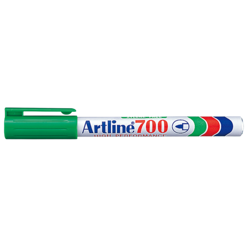 [OFF-700V] MARCADOR PERM.REC. BALA ARTLINE 700 VERDE 0.7mm