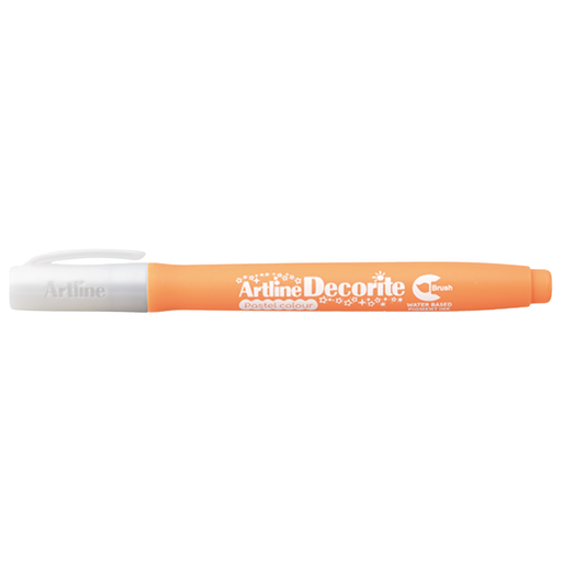 [OFF-3NA] MARCADOR PTA. PINCEL DECORITE NARANJA ARTLINE