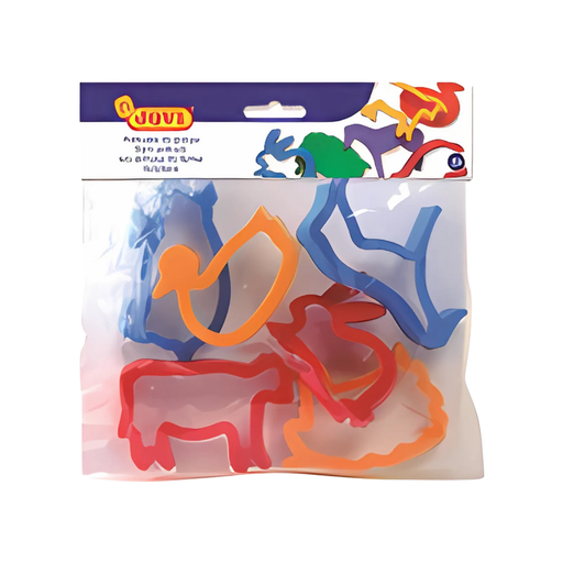 MOLDE 7G ANIMALES GRANJA JOVI SET 6UNIDADES