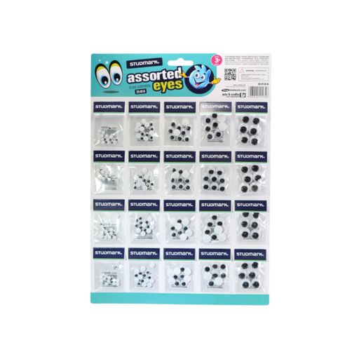 [OFF-ST-EY-25] OJOS MOVILES 25MM 15PZS