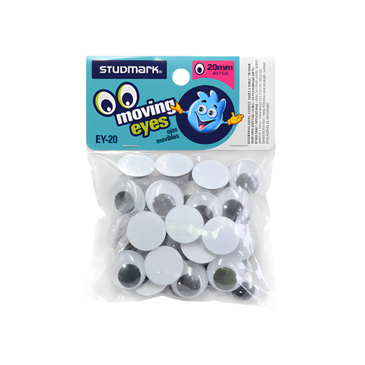 [OFF-ST-EY-12] OJOS MOVILES NEGROS 12MM 144PZS