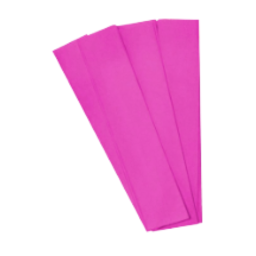 [OFF-80F] PAPEL CREPE ROSADO OSC 50 X 200cm (PAQ 10)