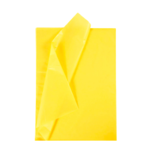 [OFF-81AM] PAPEL SEDA AMARILLO 50 X 70 CM. 17 grs 50 H