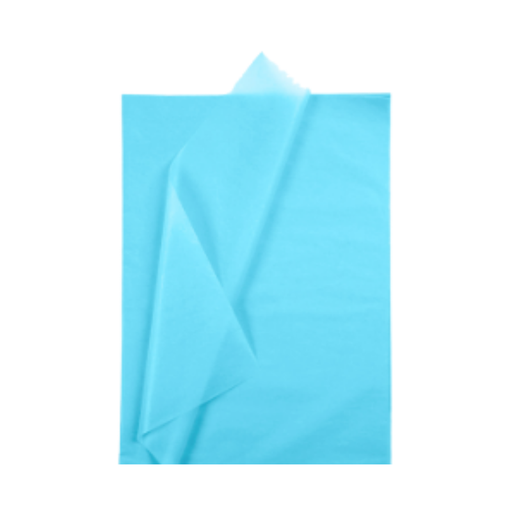 [OFF-81C] PAPEL SEDA CELESTE 50 X 70cm. 17grs 50 H.