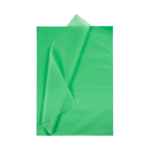 [OFF-81V] PAPEL SEDA VERDE 50 X 70cm. 17grs 50 H