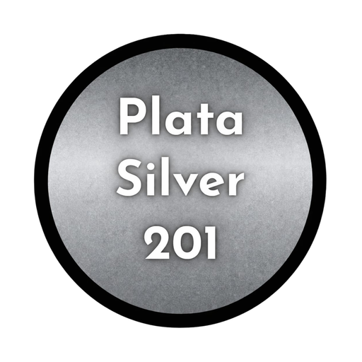 [OFF-201-120] PINTURA COUNTRY 120ML #201 PLATA