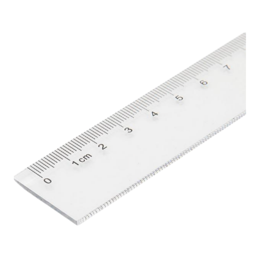 REGLA PLASTICA 60CM DELI