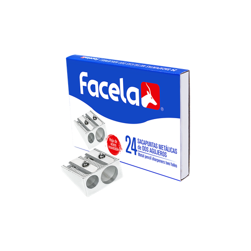 [OFF-786182] SACAPUNTA ALUMINIO 2 AGUJEROS  FACELA (24 UDS)