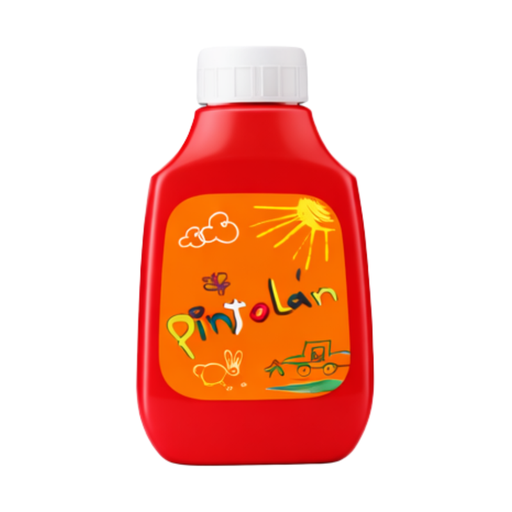 TEMPERA PINTOLAN 250ML #72 ROJA
