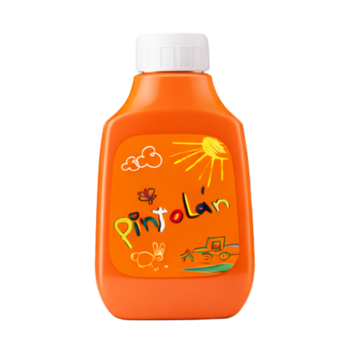 TEMPERA PINTOLAN 250ML #81 NARANJA
