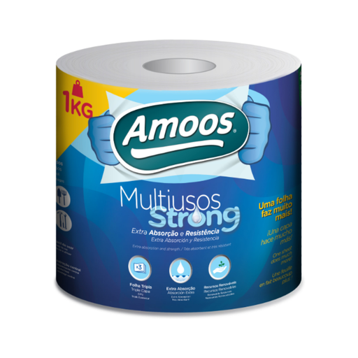 [OFF-AM00042] TOALLA MAYORDOMO STRONG TRIPLE HOJA 280H AMOOS UNIDAD (6)