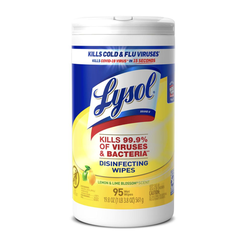 [OFF-WP-99] TOALLA WIPES DESINFECTANTE LYSOL 95U