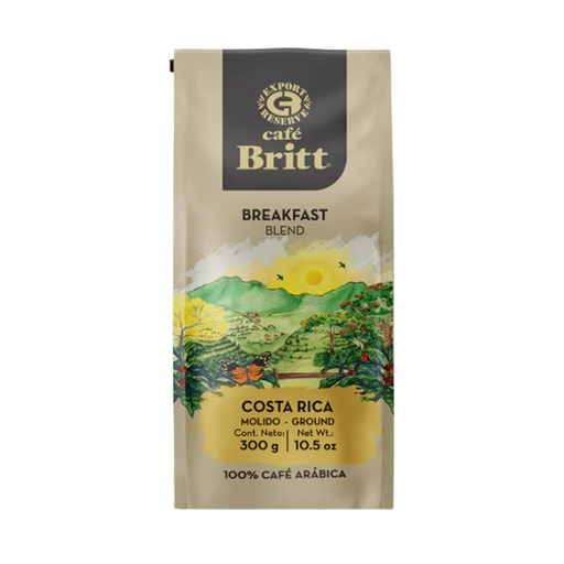 [OFF-377656] CAFE BRITT BREAKFAST BLEND MOLIDO 300G