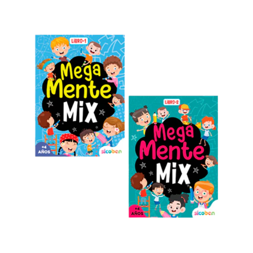 [OFF-BR-S-A-8434] COLECCIÓN MEGAMENTE MIX DIVIERTETE Y APRENDE SICOBEN