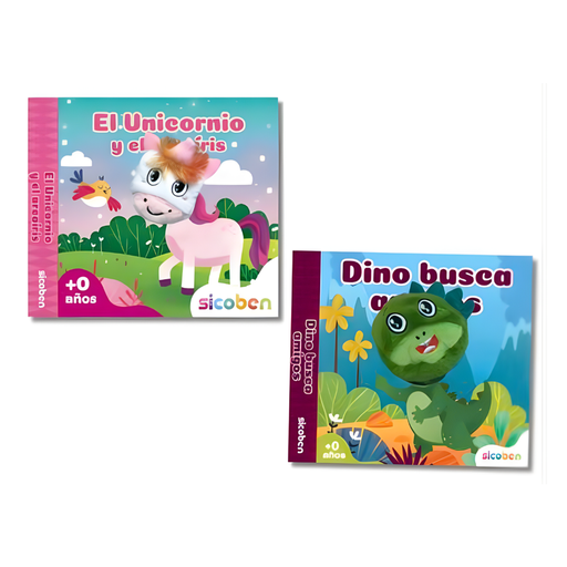 [OFF-MM-S-CDP-4400] DINOSAURIO Y UNICORNIO MASCOTICAS SICOBEN