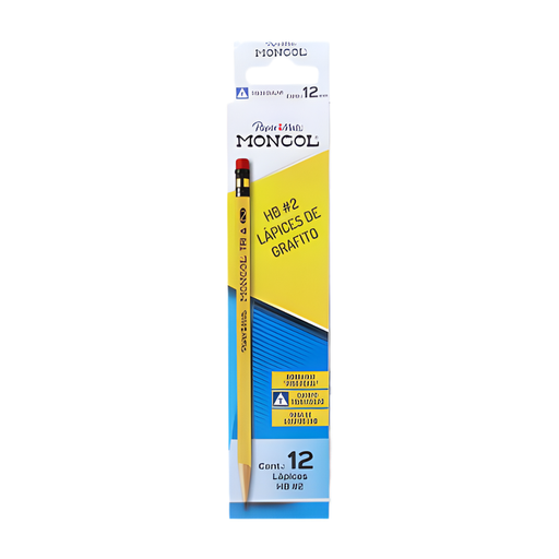 LAPIZ GRAFITO MONGOL PAPER MATE 12UDS #2