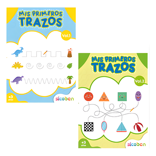 MIS PRIMEROS TRAZOS VOL. 1/VOL. 2 48PAG BLANCO Y NEGRO SICOBEN