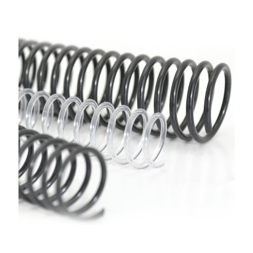 RESORTE ESPIRAL PLAST 1 TRANSP. 25MM 50UDS STUDMARK