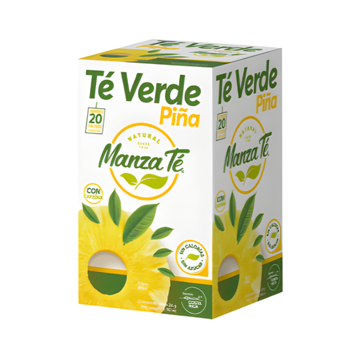 TE VERDE CON PIÑA MANZATE 20UDS