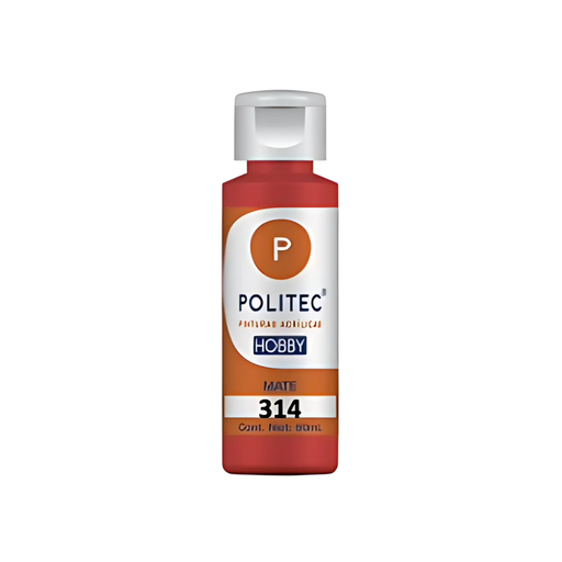 [OFF-314R] PINTURA #314 POLITEC ROJO 60ML