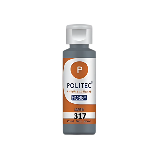 PINTURA #317 POLITEC GRIS 60ML