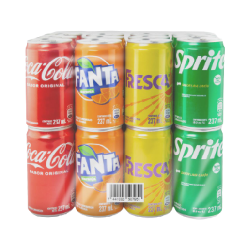 [OFF-GS237] GASEOSAS SURTIDAS 237ML 24UDS
