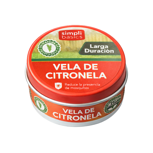 [OFF-LV-CI] VELA CITRONELA 105G SIMPLI BASICS