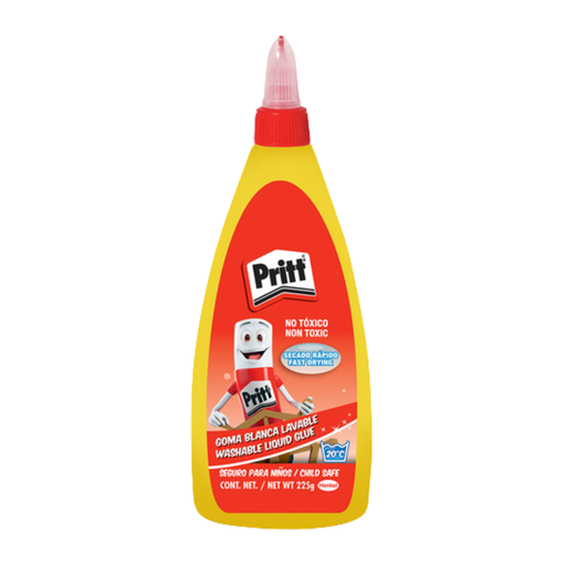 [OFF-GP225] GOMA LIQUIDA 225ML PRITT UNIDAD
