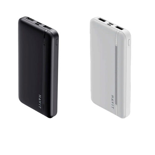 [OFF-25421-BL] BATERIA PORTABLE HAVIT PB92 20000MAH BLANCO