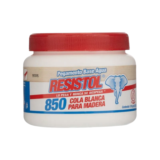 [OFF-10439] COLA BLANCA 850 CUBETA 5 GALONES RESISTOL FERRETERO 1 UD