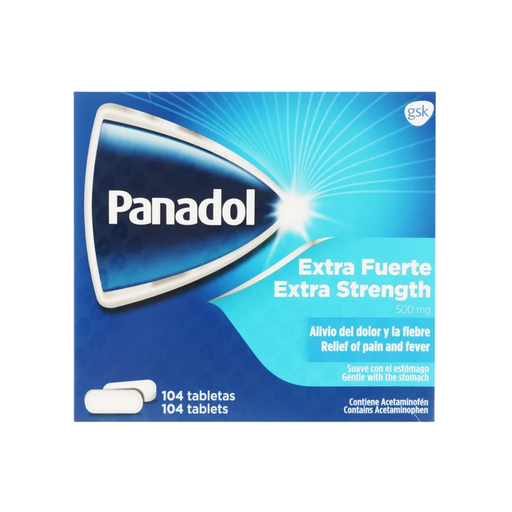 PANADOL EXTRA FUERTE X8