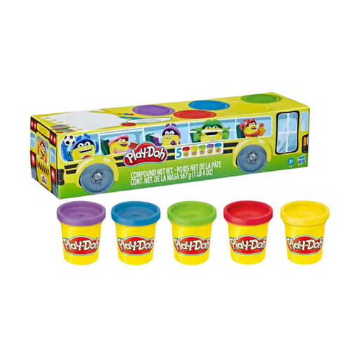 PLASTILINA PLAY DOH 4+1 448G