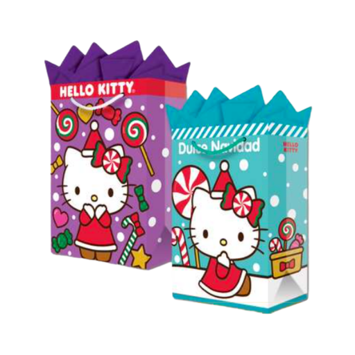 [OFF-600-845-5664] BOLSA DE REGALO GRANDE  6UDS HELLO KITTY