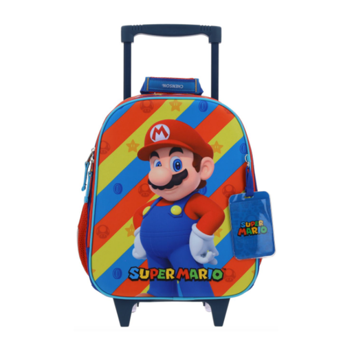 [OFF-26047] SALVEQUE CON RUEDAS PEQUEÑO MARIO BROS PREMIUM MB66577-R