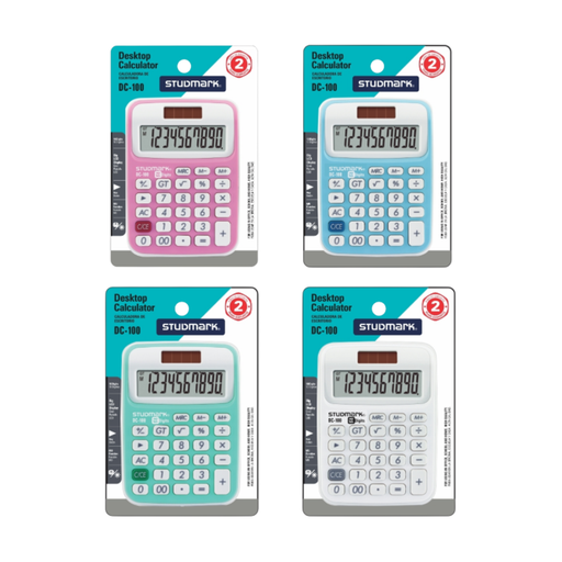 CALCULADORA DE MESA 10 DIG SURTIDAS STUDMARK