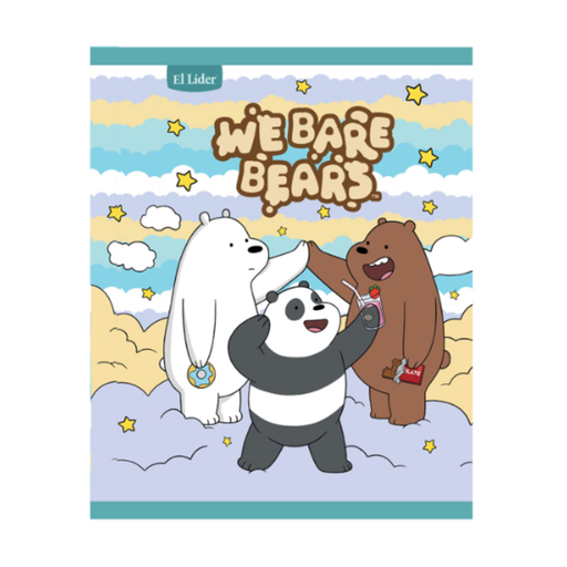 [OFF-77167] CUADERNO COSIDO GRANDE 100H WE BARE BEARS