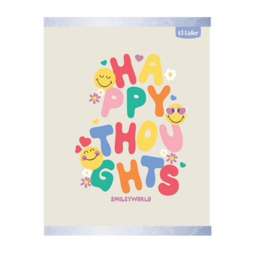[OFF-79147] CUADERNO COSIDO GRANDE 52H SMILEY KIDS FEM