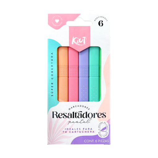 [OFF-568389] RESALTADORES PASTEL KIUT 6UND