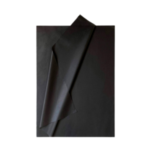 PAPEL SEDA NEGRO 50.8 X 66cm 17G 100H