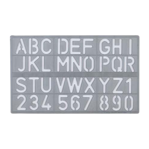 [OFF-1600] PLANTILLA DE LETRAS COX 1600 30MM