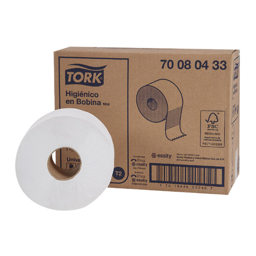 [OFF-20700804] TORK PAPEL HIGIENICO BLANCO 1H 350M 1X6MINI #70080432