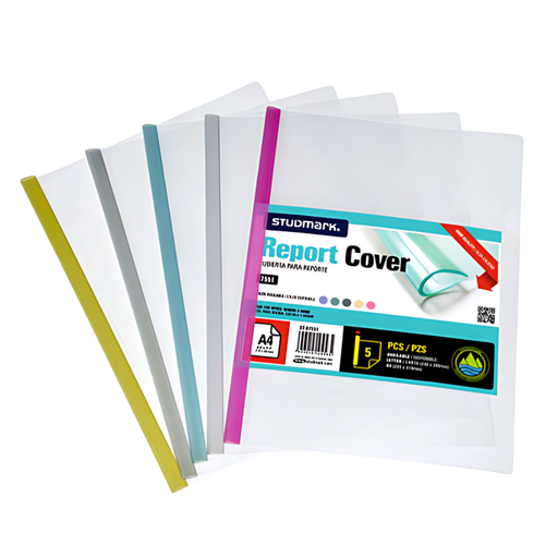 FOLDER DE VENILLA P/REPORTE A4 (5PZS) STUDMARK