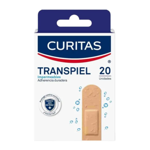 [OFF-CI20] CURITAS IMPERMEABLES TRANSPIEL CURITAS 20UDS