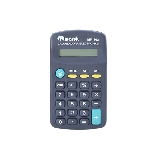 [OFF-MF-B-102] CALCULADORA BOLSILLO 8 DIGITOS MARFIL
