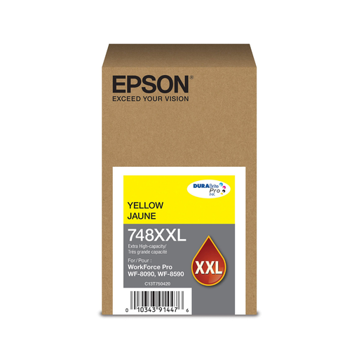 CARTUCHO EPSON AMARILLA T748XXI420-AL WF - 6090/6590